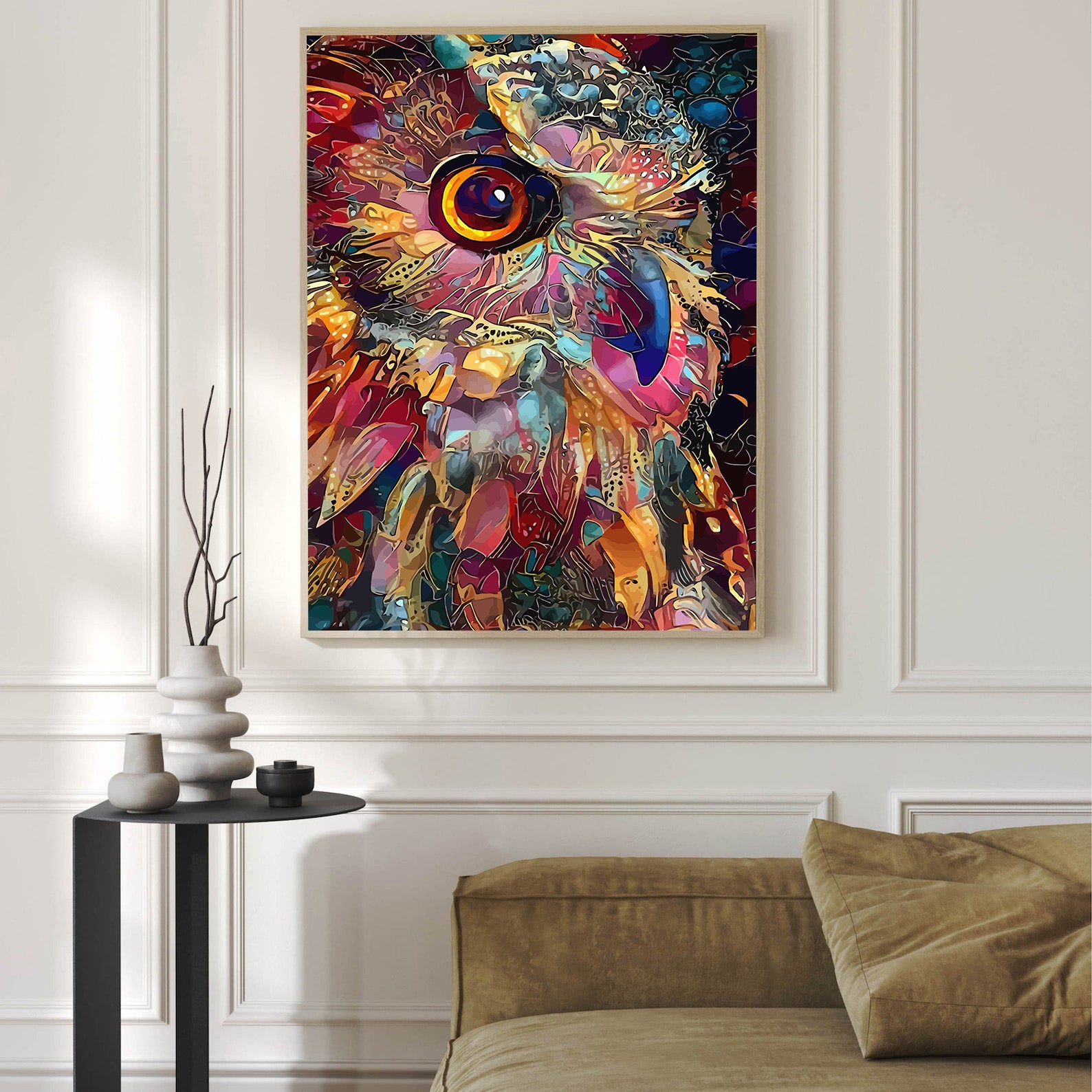 Pictura pe Numere – Noapte abstracta 7303