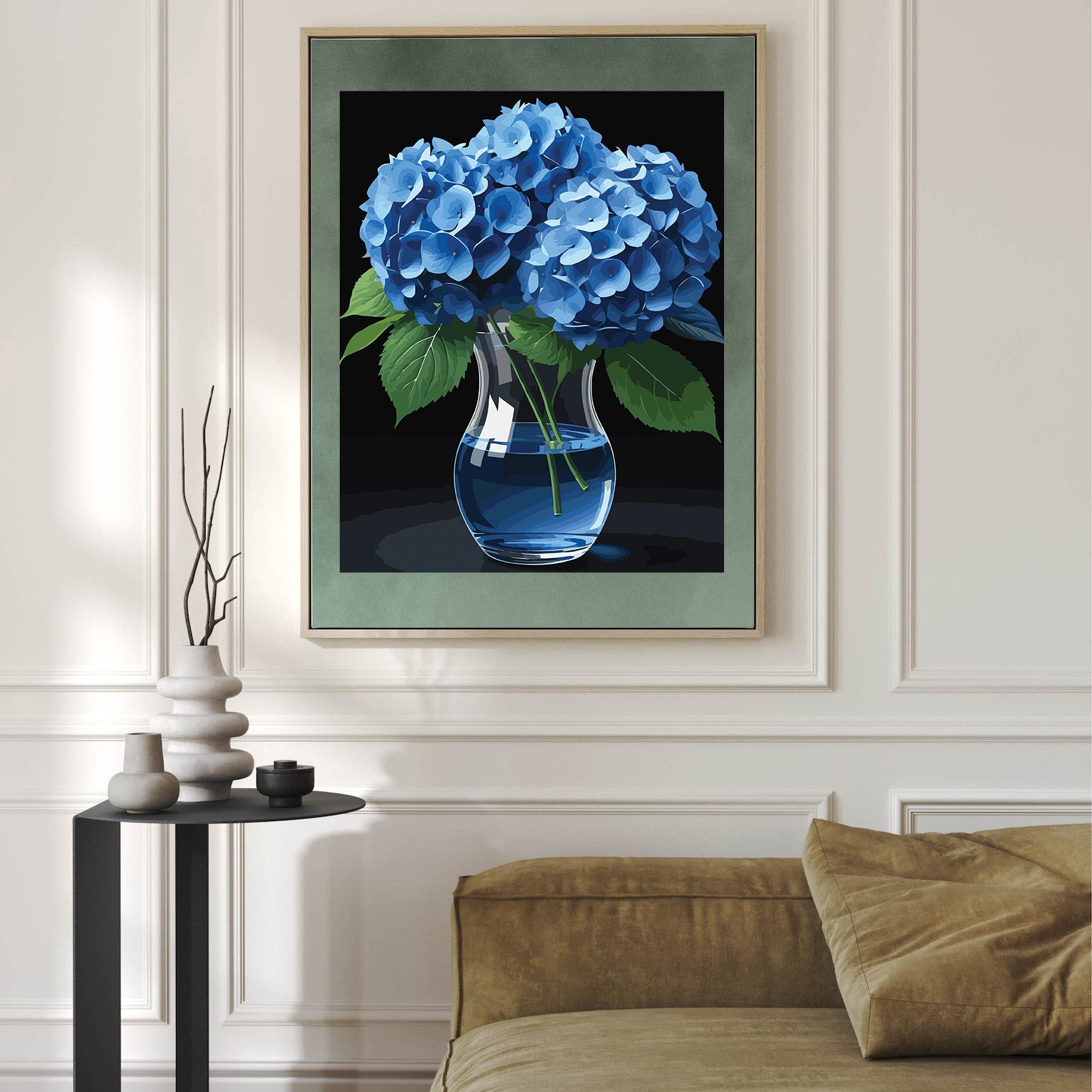 Pictura pe Numere – Ecou de safir 6963