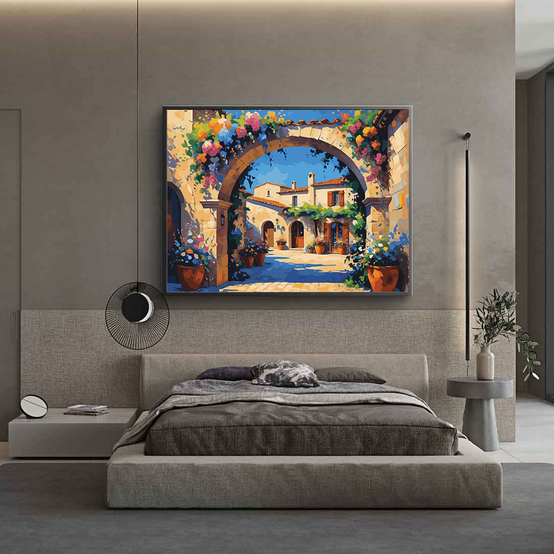 Pictura pe Numere – Orasul florilor 6959