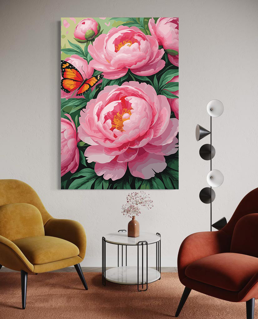 Pictura pe Numere – Valsul petalelor 6934