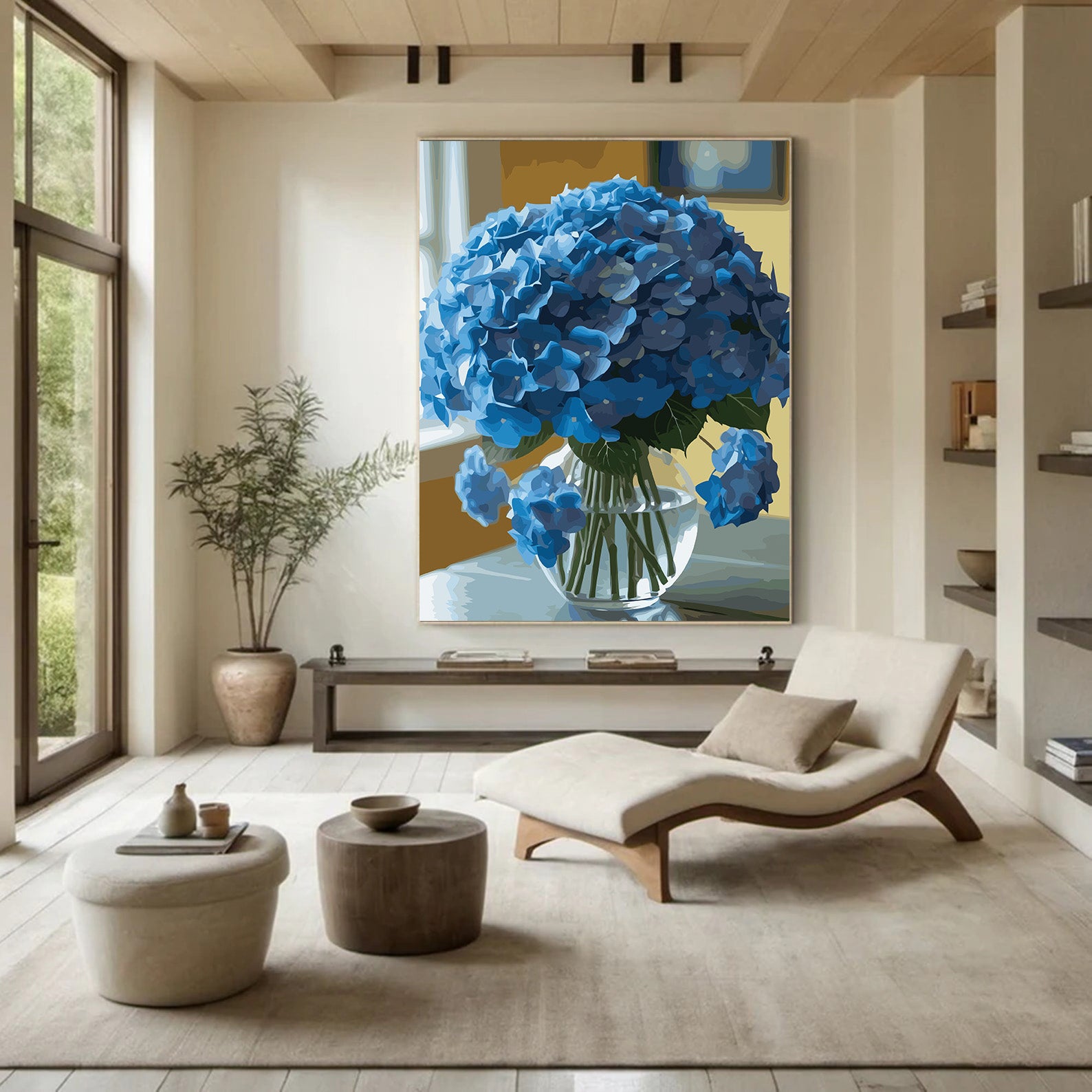 Pictura pe Numere – Sfera de azur 7068