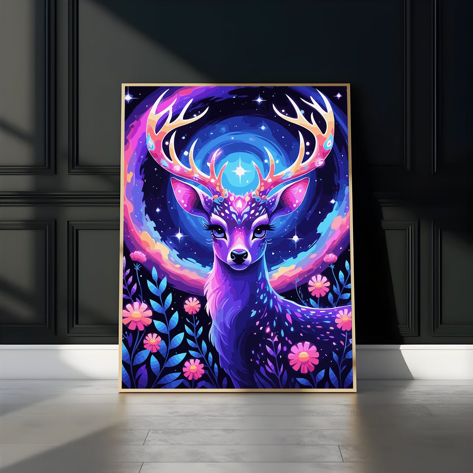 Pictura pe Numere – Cerbul cosmic 7373