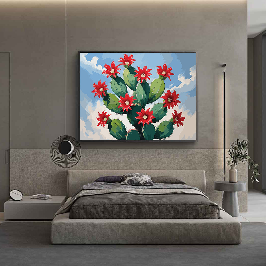 Pictura pe Numere – Focul desertului 7165