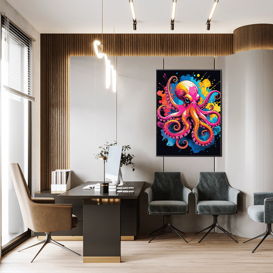 Pictura pe Numere – Monarhul de coral 7351