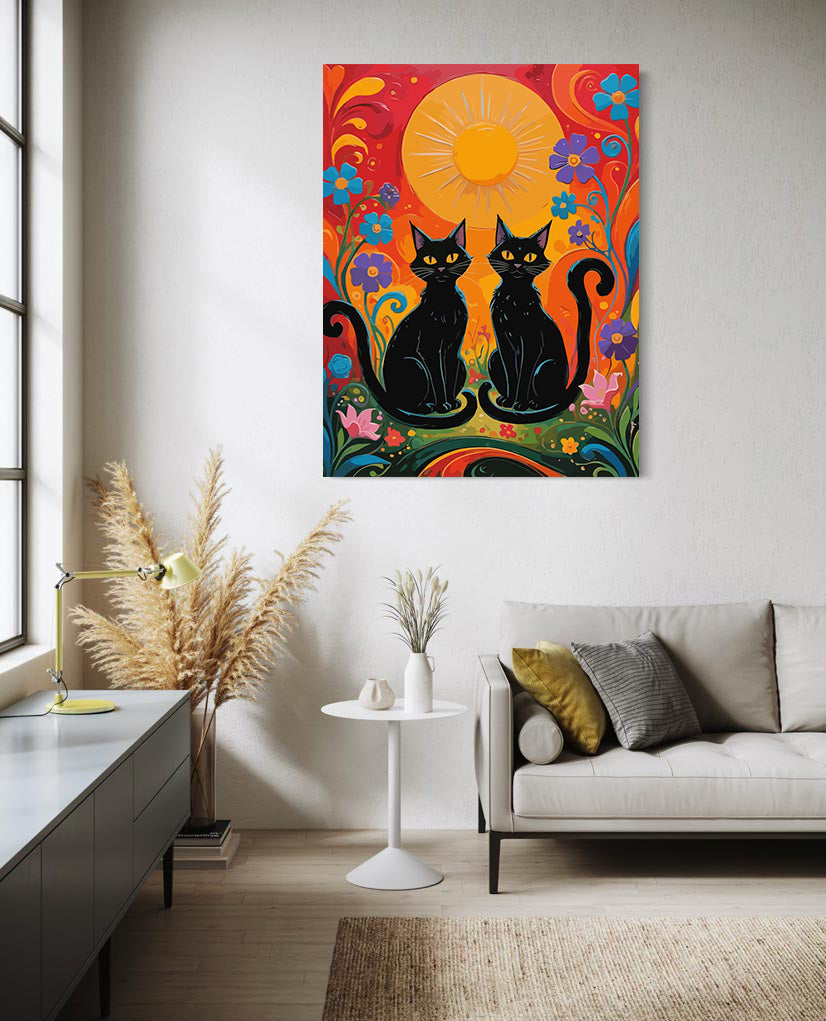 Pictura pe Numere – Siluete de catifea 7347