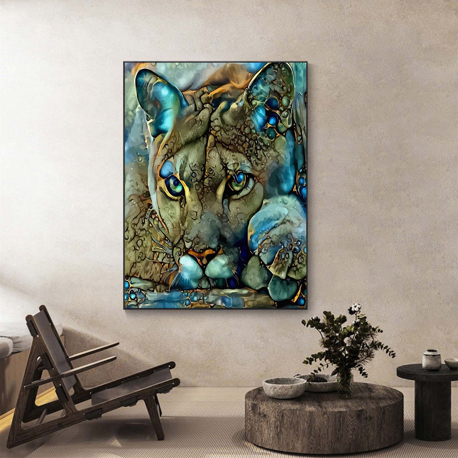 Pictura pe Numere – Privirea puma 7320