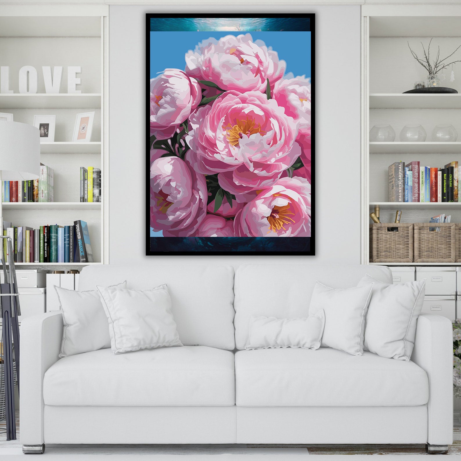 Pictura pe Numere – Petale de matase 7042