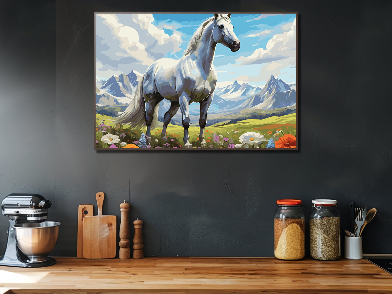 Pictura pe Numere – Armonie alba 7329