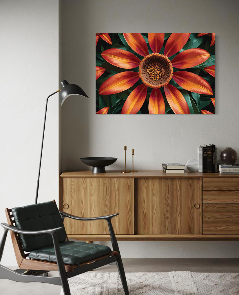 Pictura pe Numere – Mandala de foc 7272