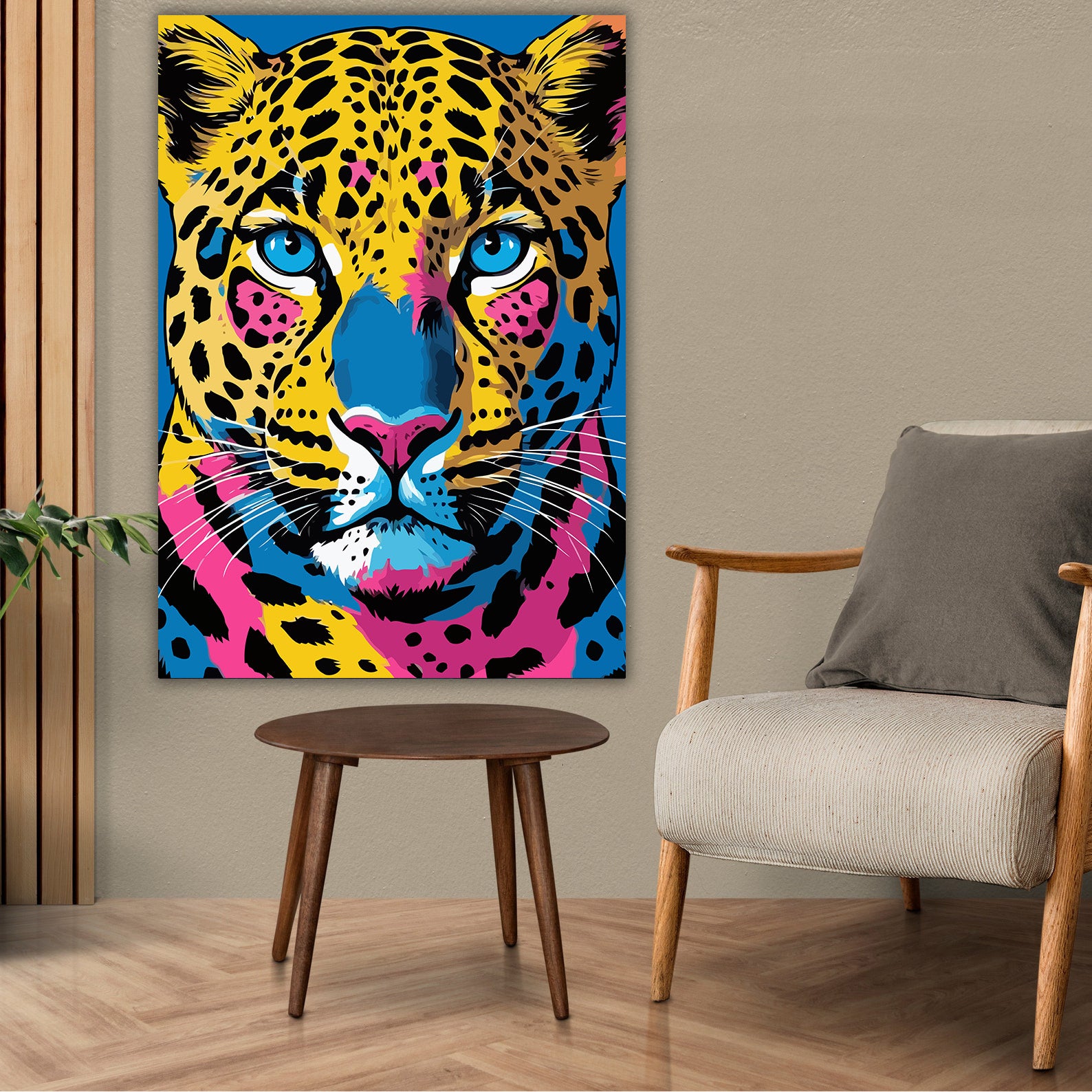 Pictura pe Numere – Pradatorul din reflexii neon 7404