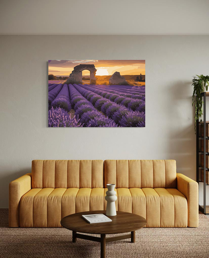 Pictura pe Numere – Amintiri de purpura 7126