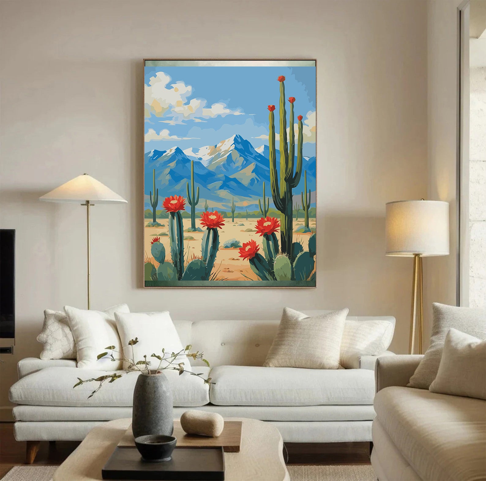 Pictura pe Numere – Orizont de Desert 6854