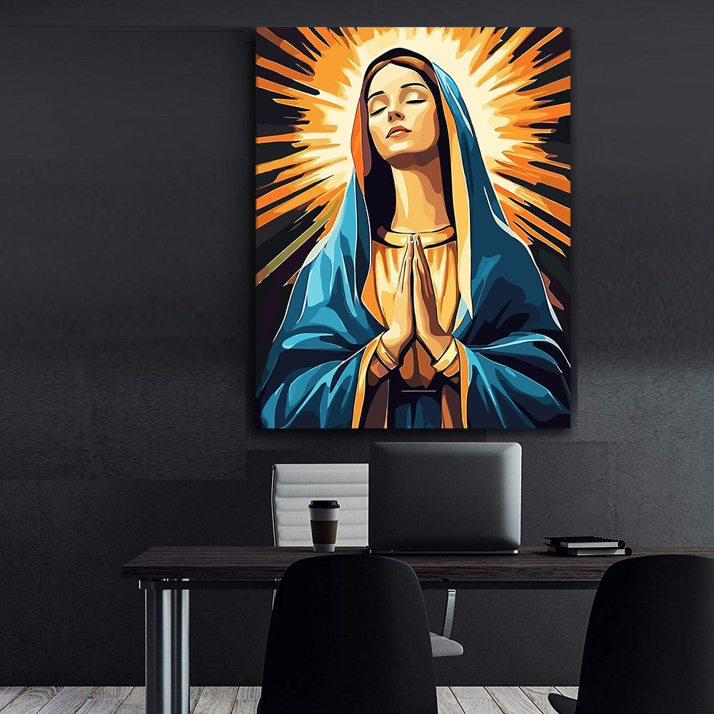 Set Pictură pe numere – Fecioara Maria 6286