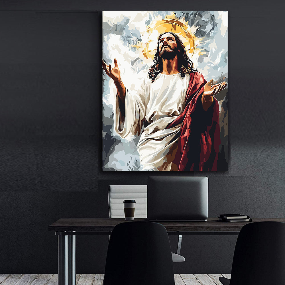 Set Pictură pe numere – Isus Hristos 6243