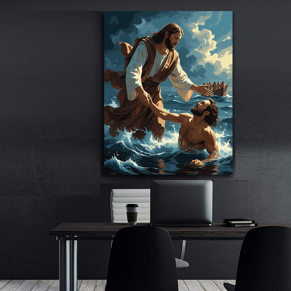 Set Pictură pe numere – Puterea Credinței 6399