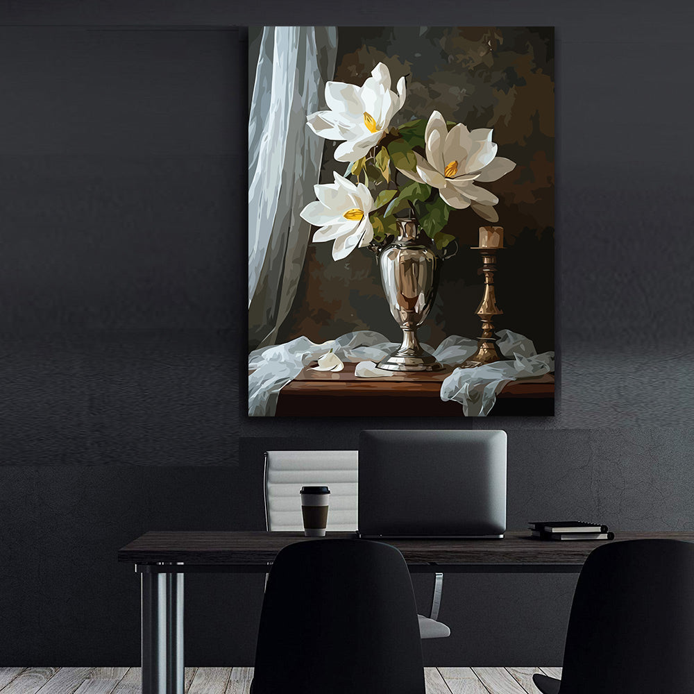 Pictura pe Numere – Inima de Aur a Magnoliei 6572