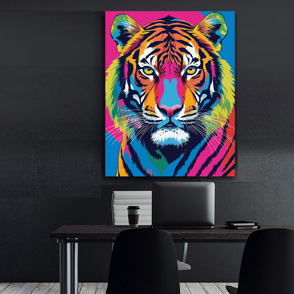 Pictura pe Numere – Privirea de neon 7458