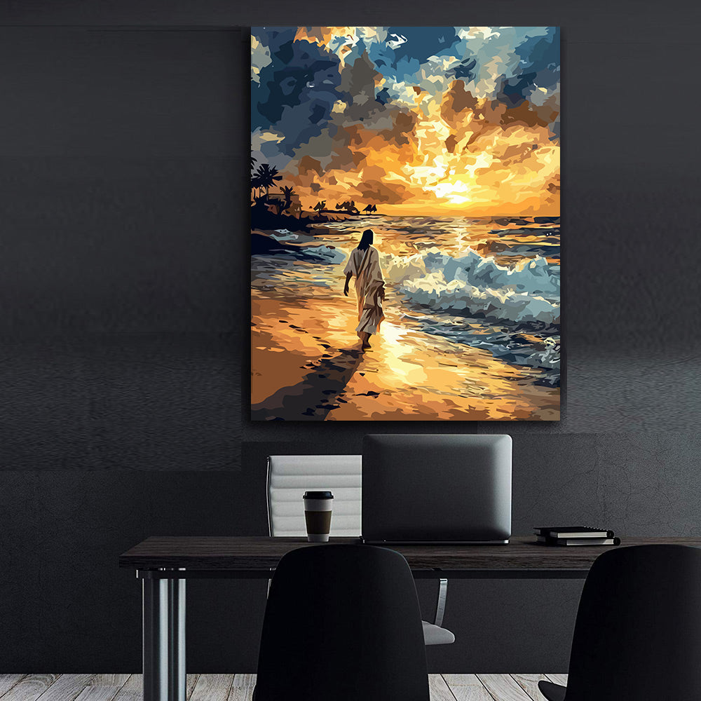 Set Pictură pe numere – Isus Hristos La Apus 6241