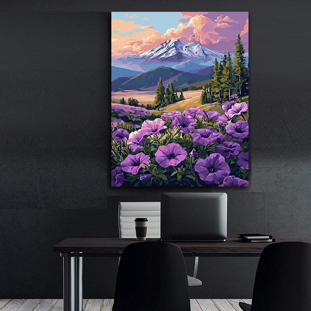 Pictura pe Numere – Ecouri de Liniste Alpina 6665