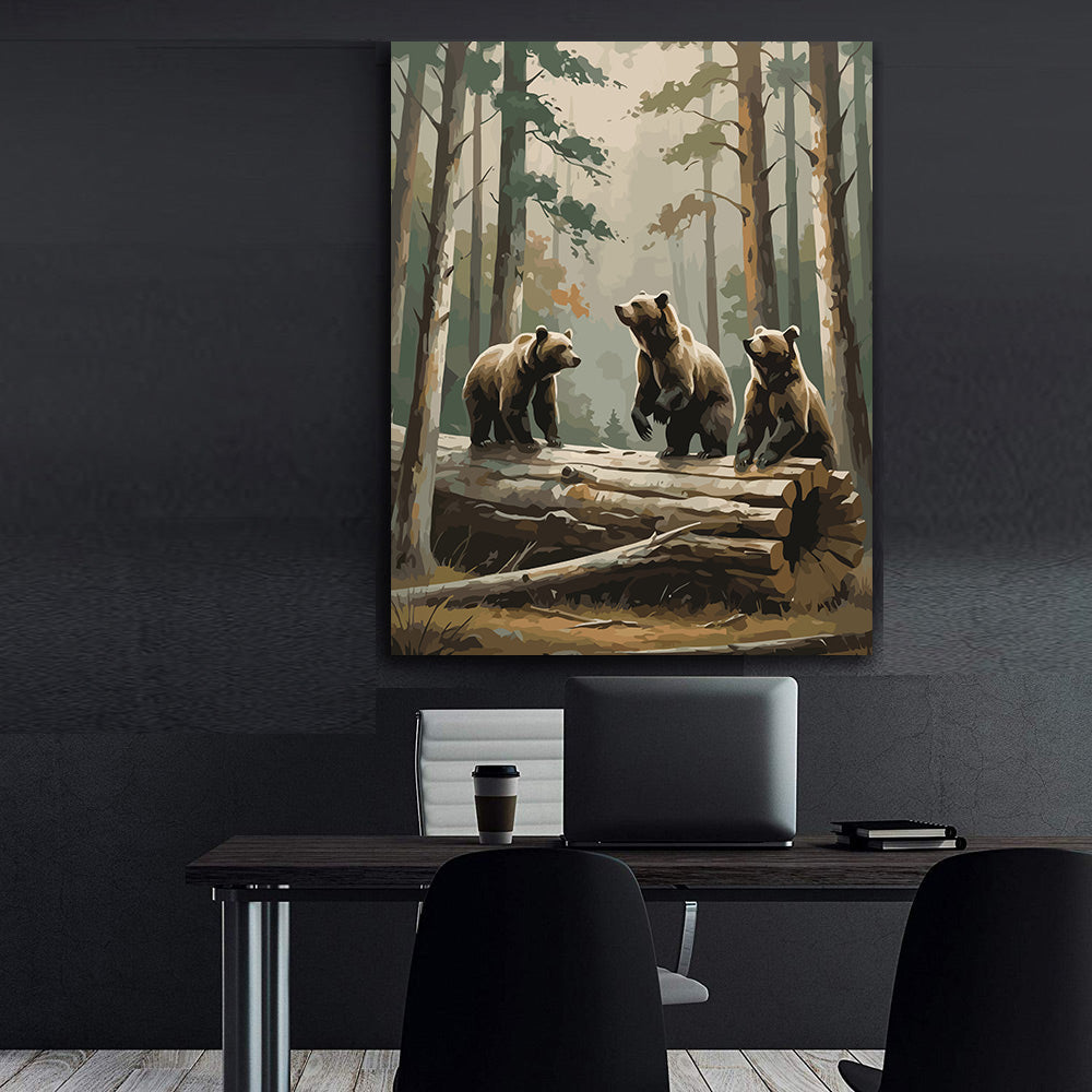 Pictura pe Numere – Cei trei ursuleti 7383