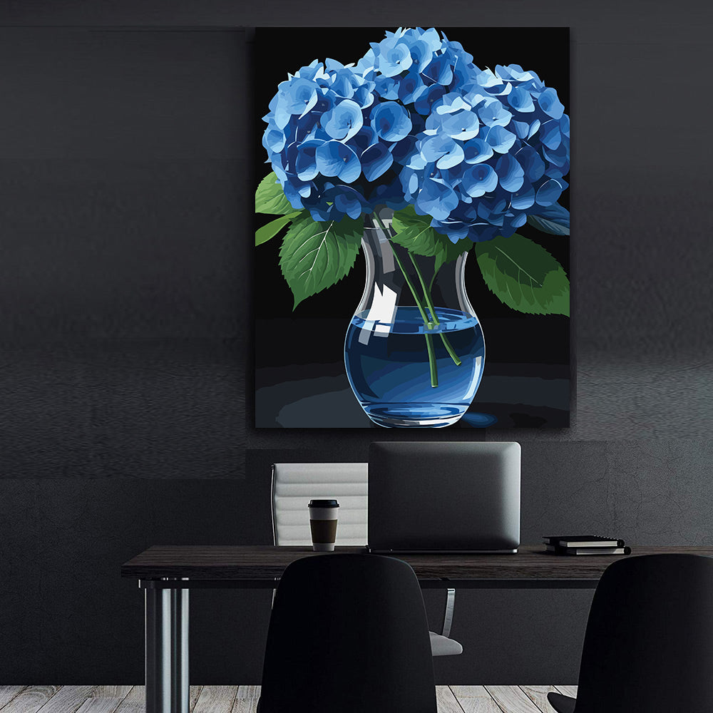 Pictura pe Numere – Ecou de safir 6963