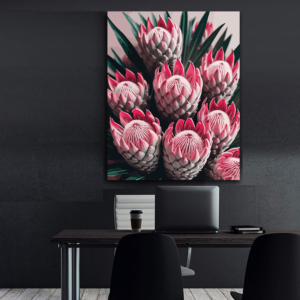 Pictura pe Numere – Coroana exotica 7033