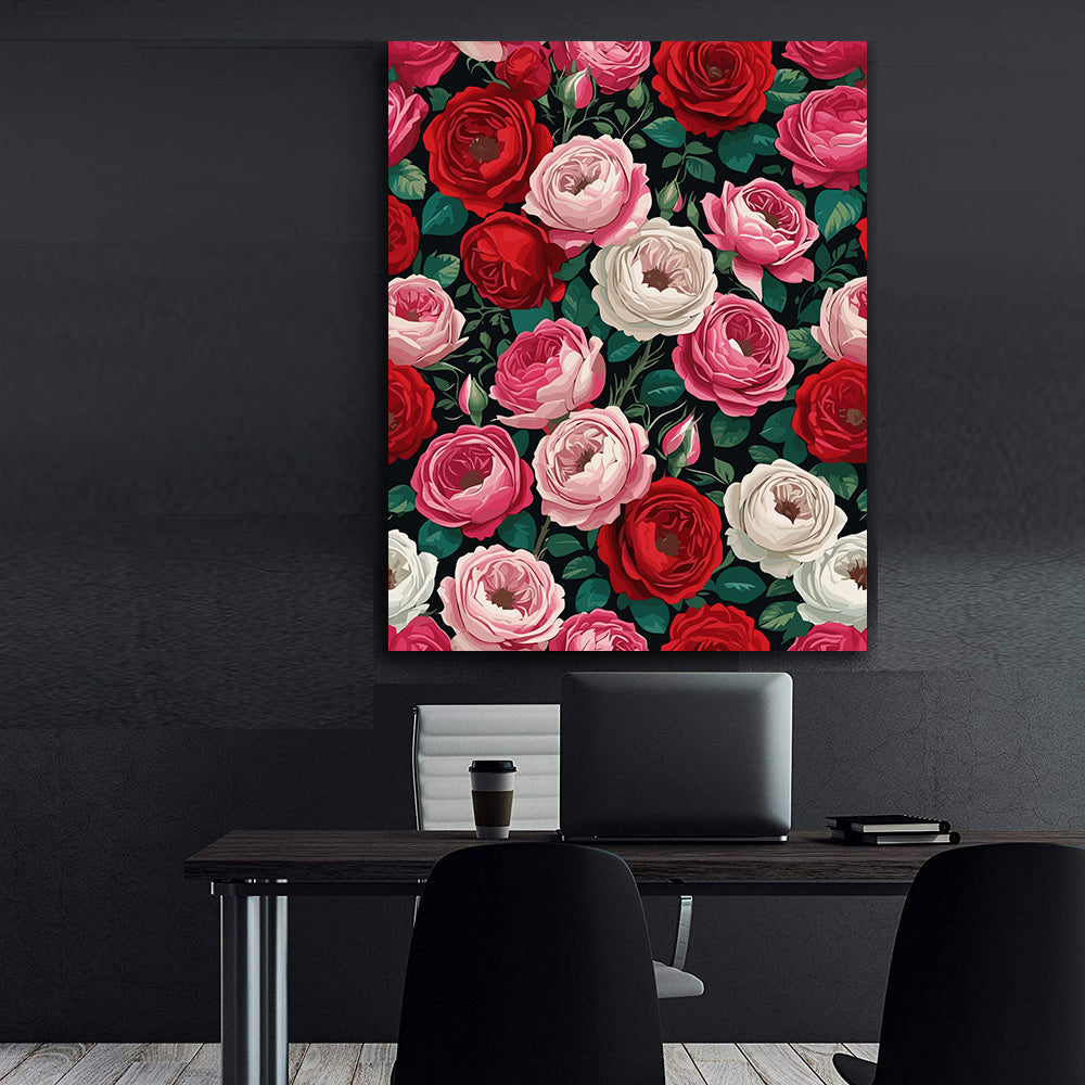 Pictura pe Numere – Ritmul Petalelor 6710