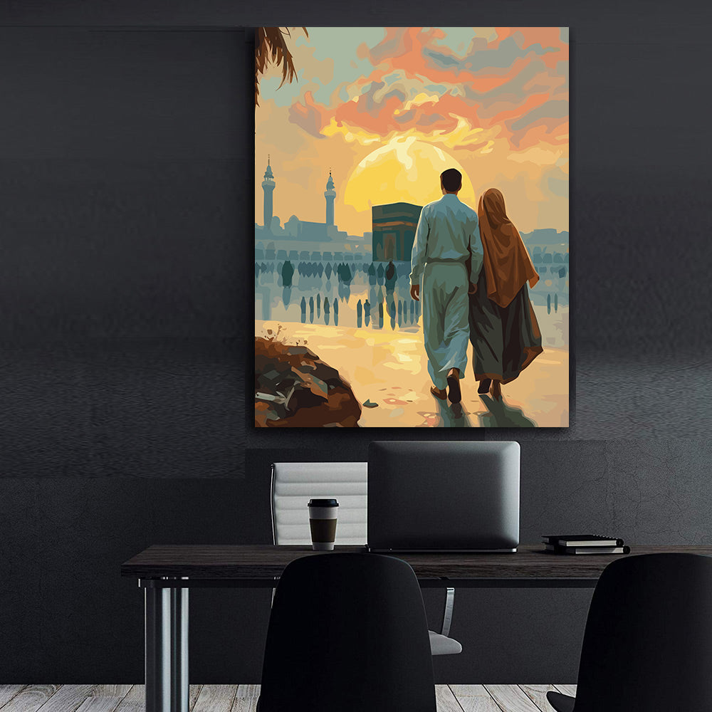 Set Pictură pe numere – Călătoria La Kaaba 6326