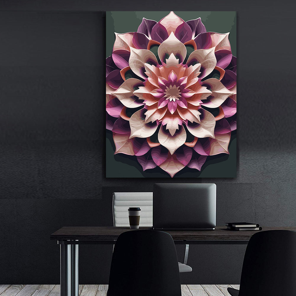 Pictura pe Numere – Eclozare violeta 7053