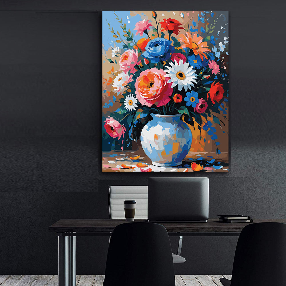 Pictura pe Numere – Flori de camp 7257
