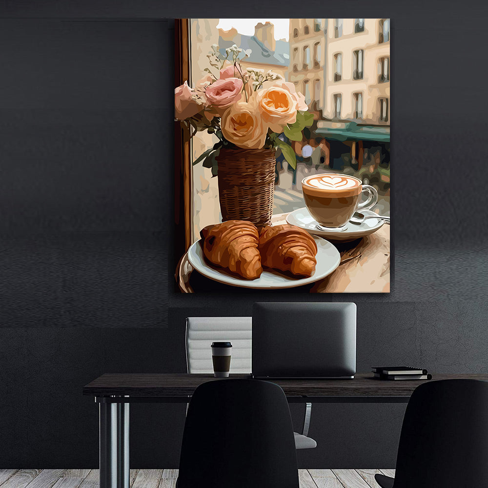 Pictura pe Numere – Rasarit pe Rue de Rivoli 6593