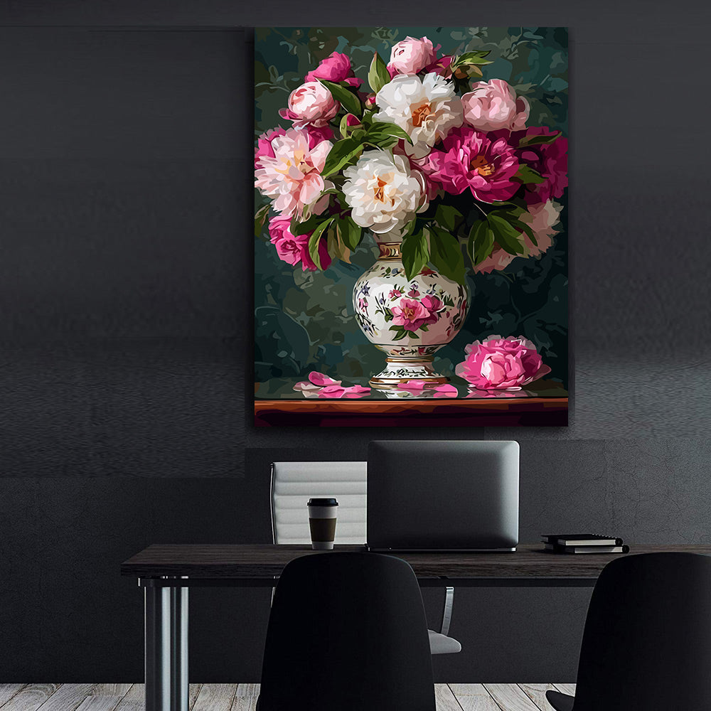 Pictura pe Numere – Lux de flori 6611