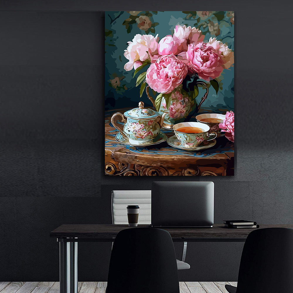Pictura pe Numere – Gradina intr-o Ceasca 6656