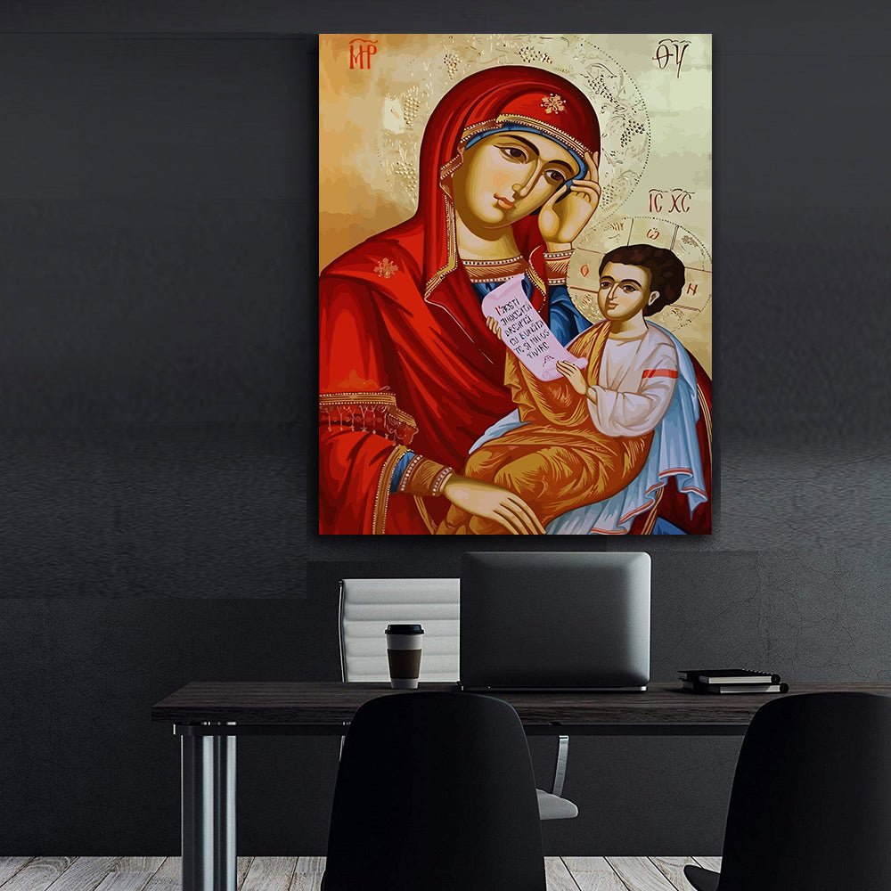 Set Pictură pe numere – Maica Domnului 6017