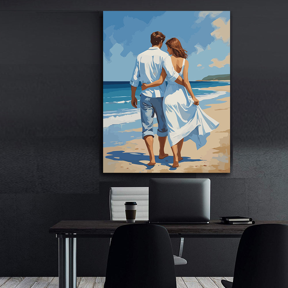 Set Pictură pe numere – Vacanță În Cuplu 6452