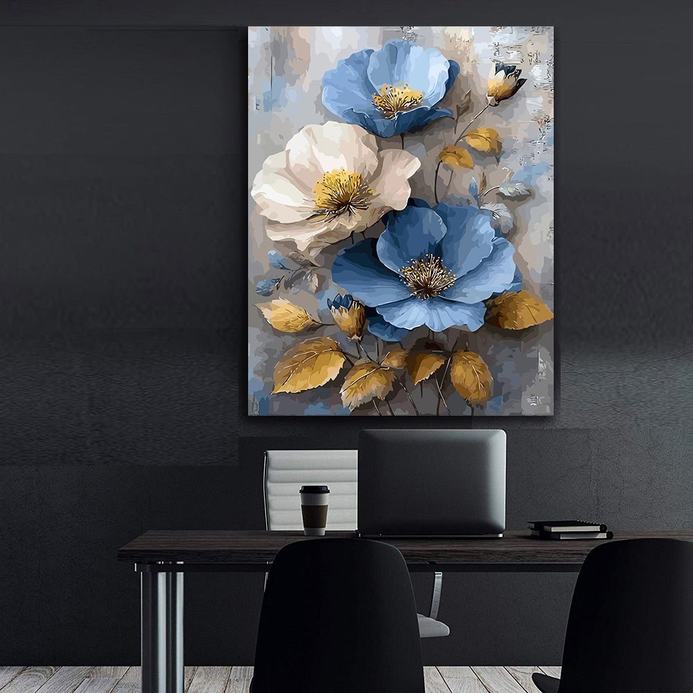 Pictura pe Numere – Petale de Cer si Fildes 6553