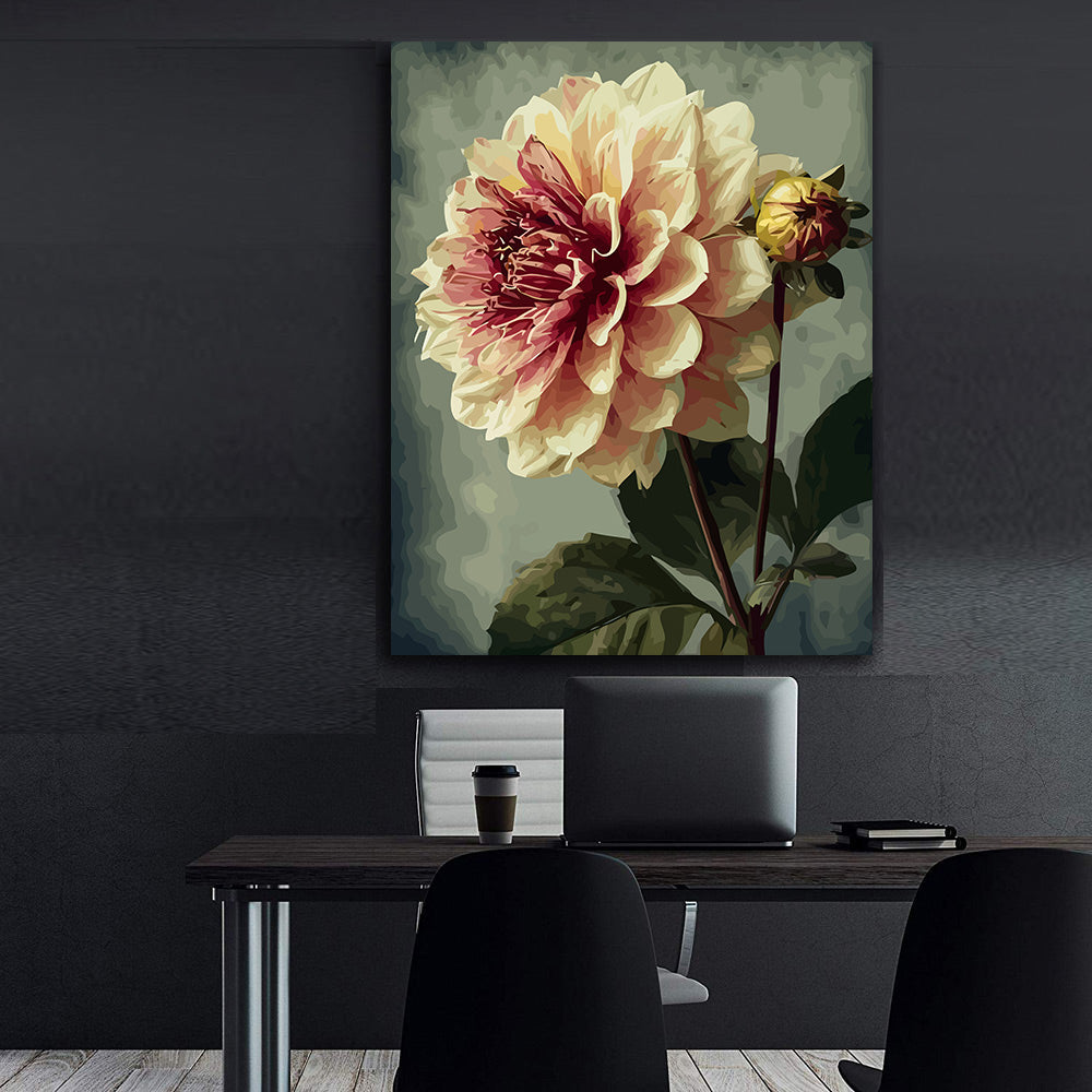 Pictura pe Numere – Inima de Fucsia 6552