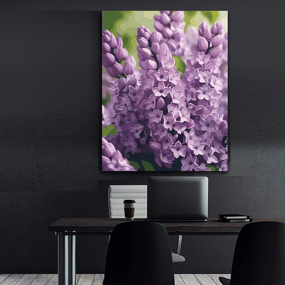 Pictura pe Numere – Parfum de liliac 7025