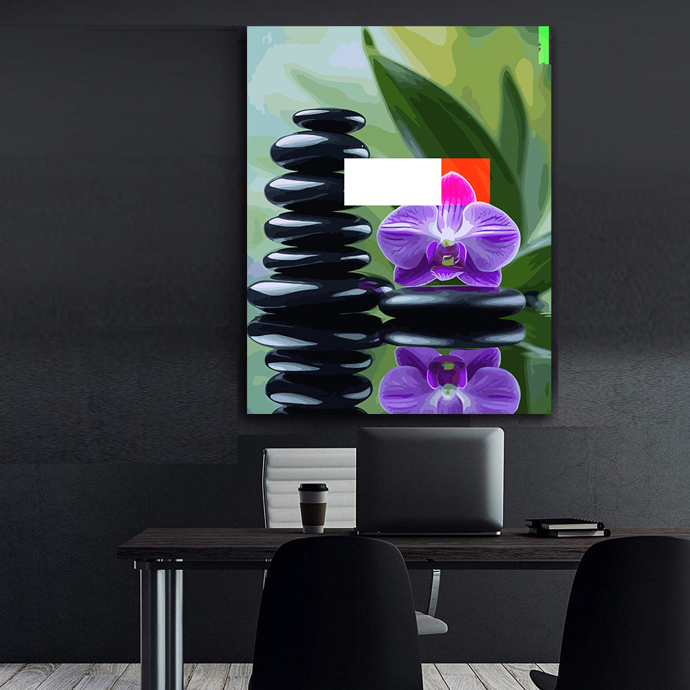 Pictura pe Numere – Reflexie Violet 6839