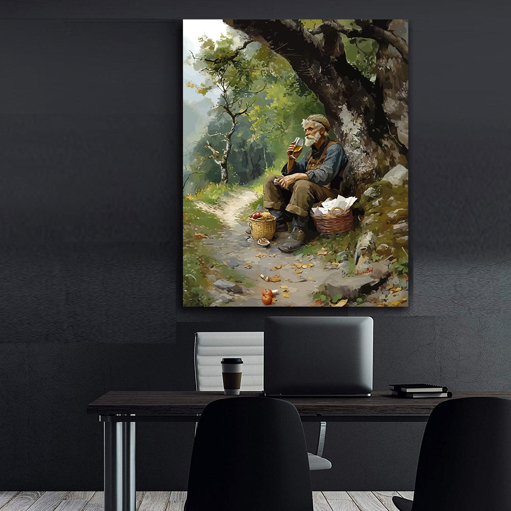 Set Pictură pe numere - Pauza de Masă