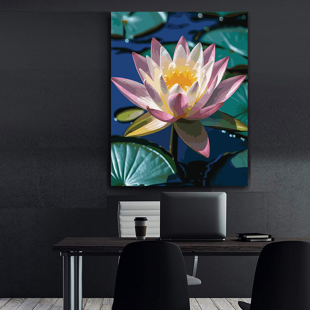 Pictura pe Numere – Lumina nufarului 7101