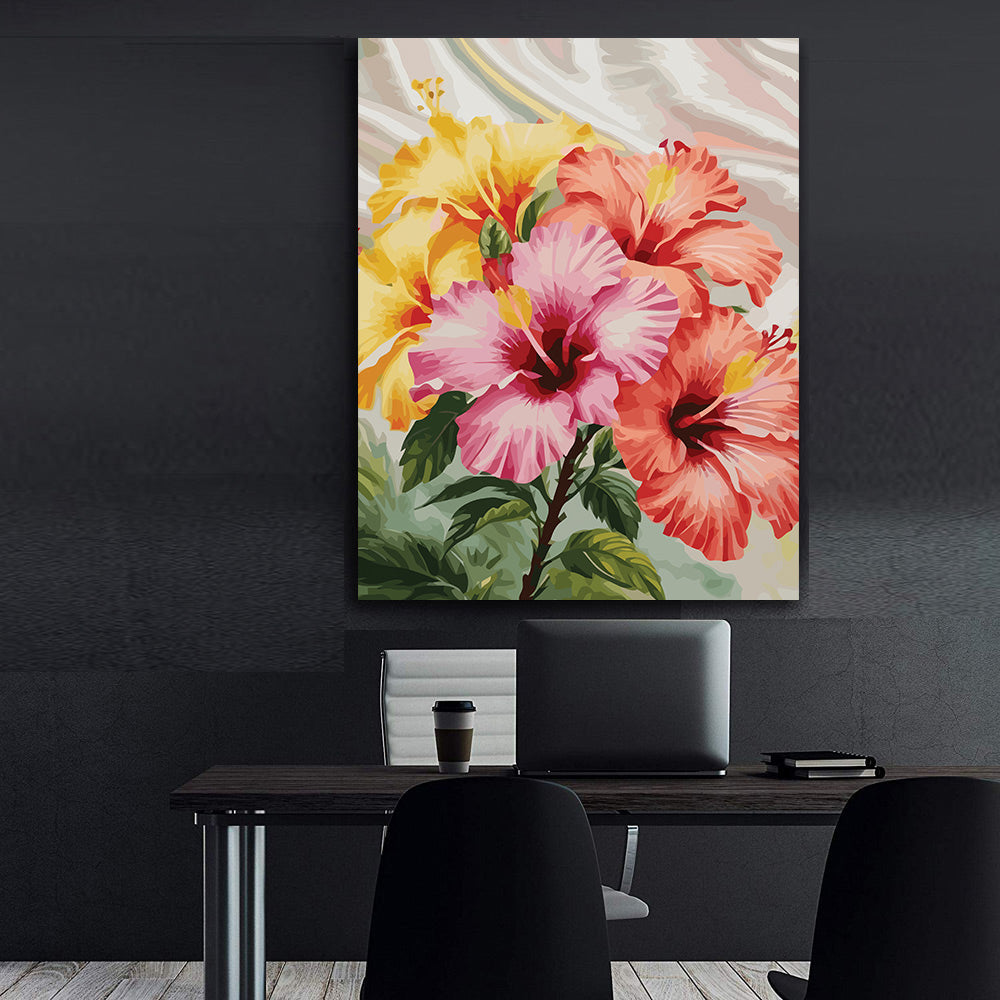 Pictura pe Numere – Simfonia petalelor 7084