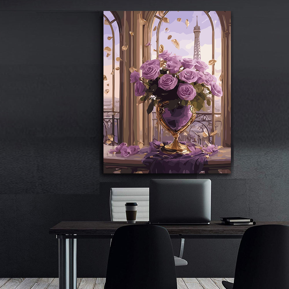 Pictura pe Numere – Dimineata la Paris 6568