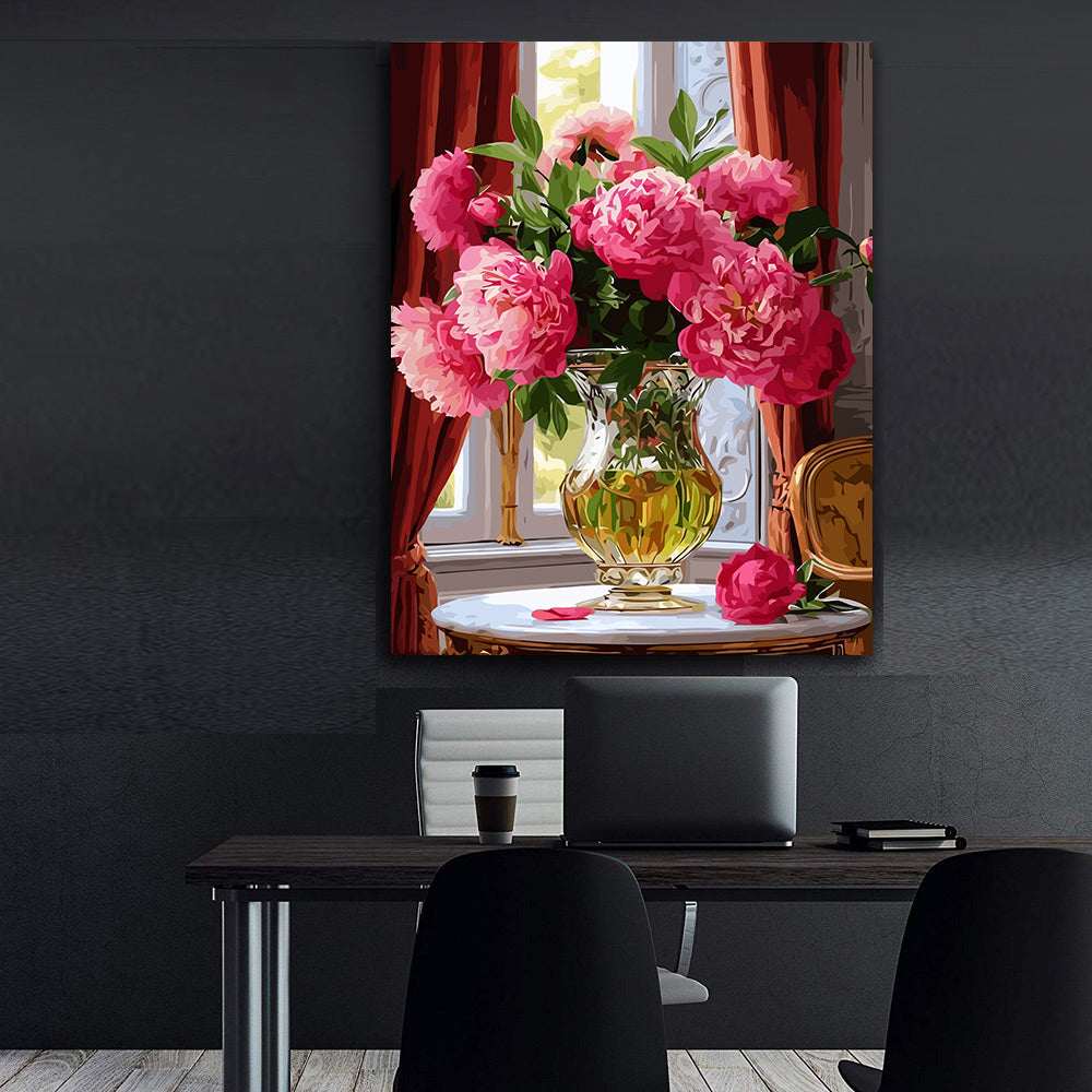Pictura pe Numere – Rose Delight 6617
