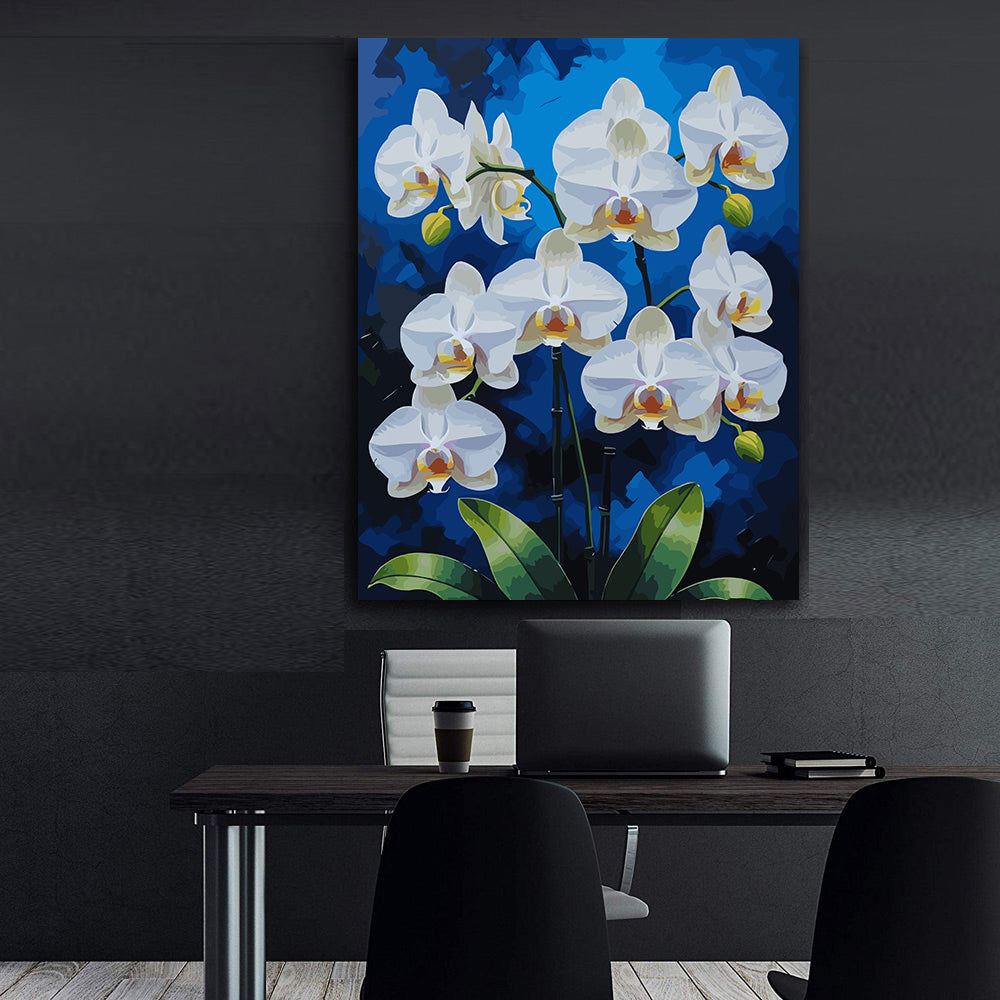 Pictura pe Numere – Orhidee de portelan 6820