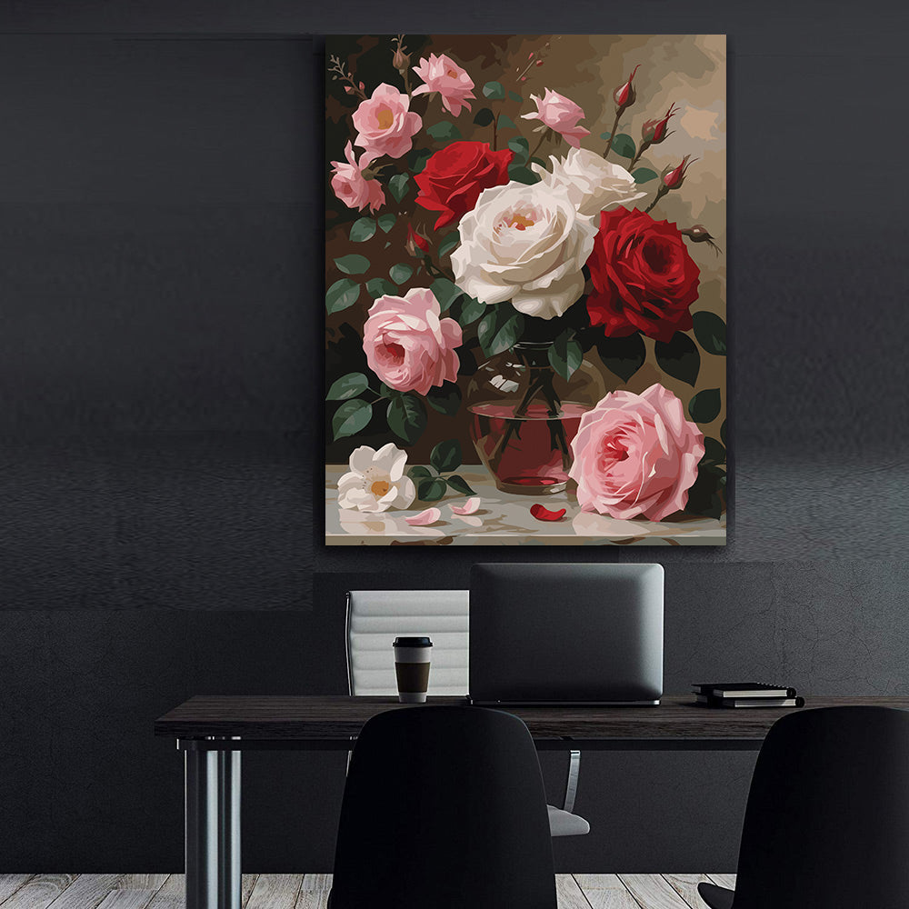 Pictura pe Numere – Dialog tricolor 7205
