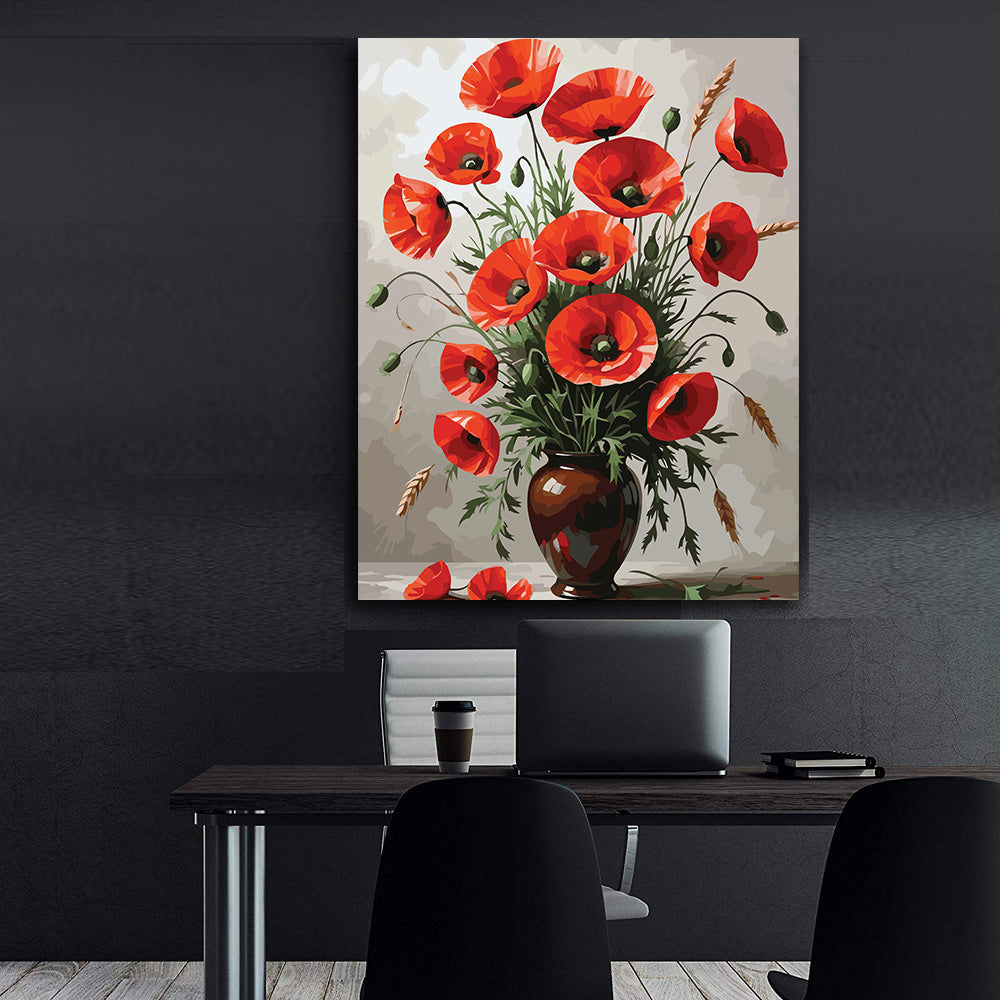 Pictura pe Numere – Vibrant de camp 6918
