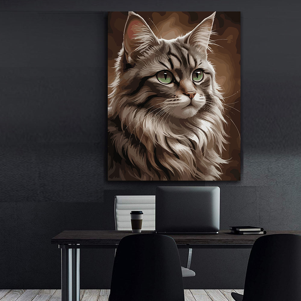 Pictura pe Numere – Privirea de smarald 7339