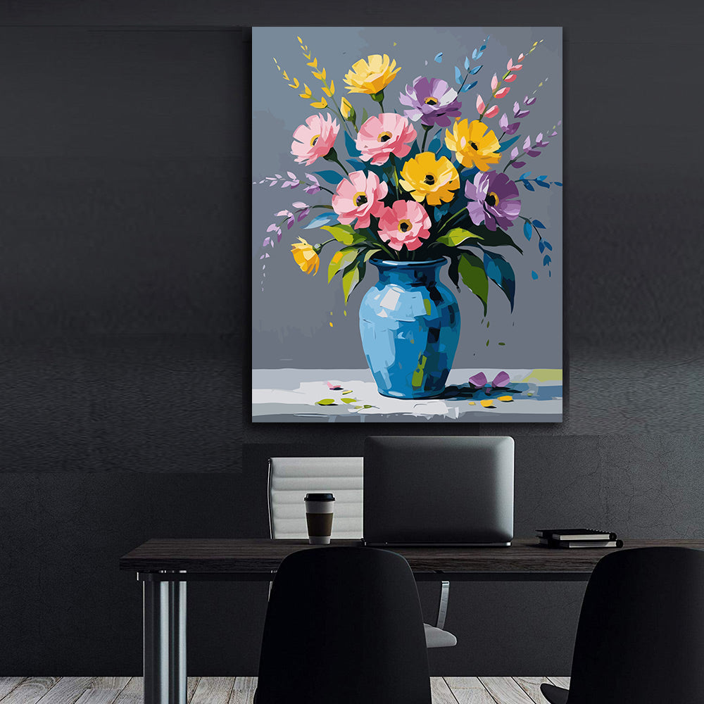 Pictura pe Numere – Ecouri de Lumina in Azur 6786