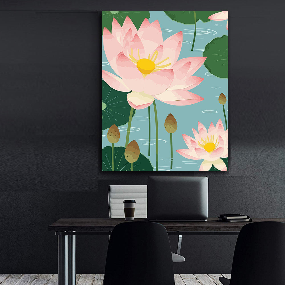 Pictura pe Numere – Linistea lotusului 7103